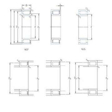 المحامل NCF3009CV SKF