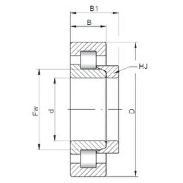 المحامل NH2212 E CX