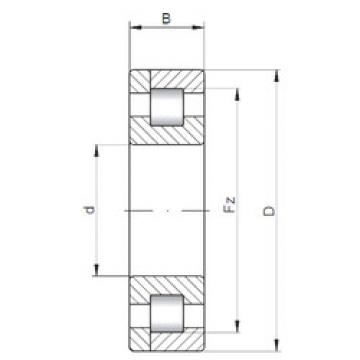 المحامل NP2248 CX