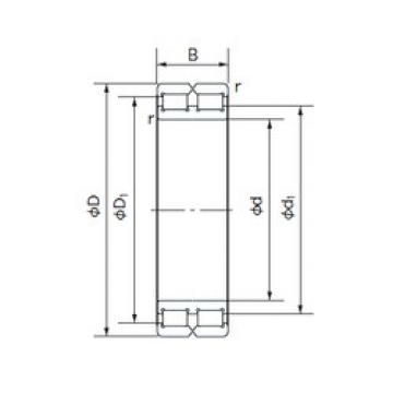 المحامل RB4860 NACHI