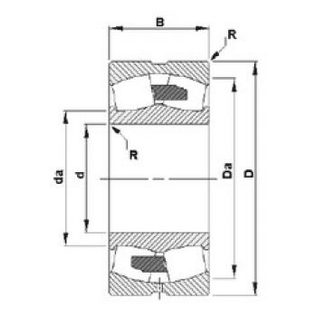 المحامل 22209YM Timken