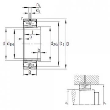 المحامل 230/630-B-K-MB+AH30/630A FAG