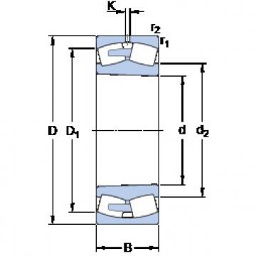 المحامل 238/1060 CAKMA/W20 SKF