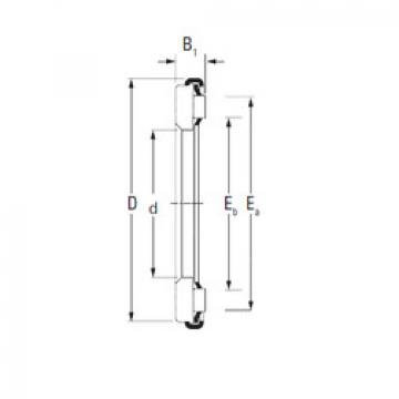 المحامل AX 9 100 135 Timken