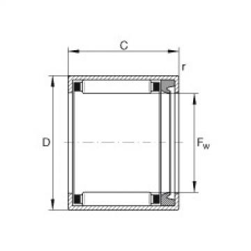 المحامل HK1012-RS INA