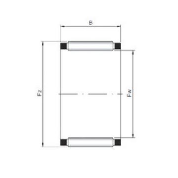 المحامل K18x22x13 CX