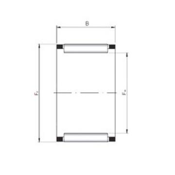 المحامل KZK18X24X13 CX