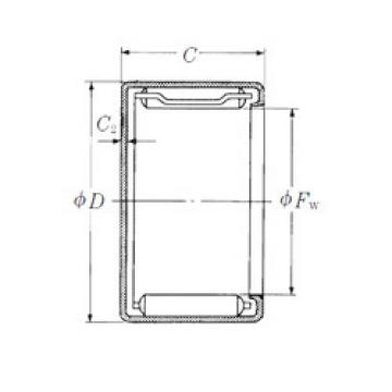 المحامل MFJL-1525L NSK