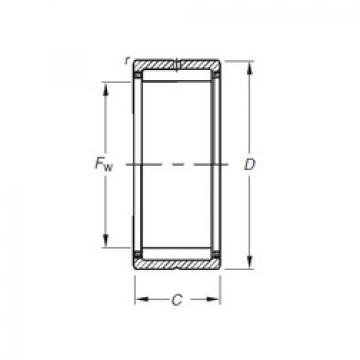 المحامل RNA6909 Timken