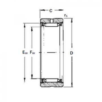 المحامل RNA2125 Timken