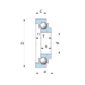 المحامل AC5836 KOYO