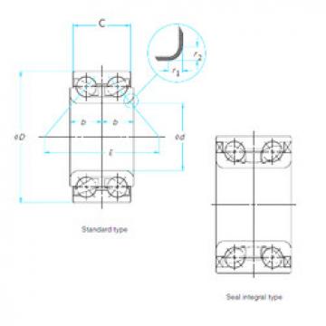 المحامل BAH-0015E SKF