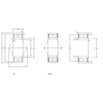 المحامل 3204A-2Z SKF