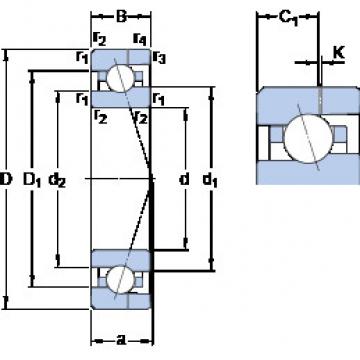 المحامل 7000 ACE/P4AH SKF