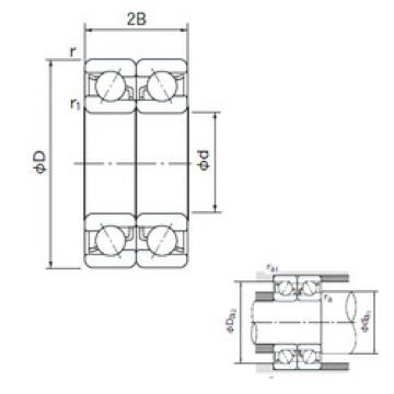 المحامل 7005DB NACHI