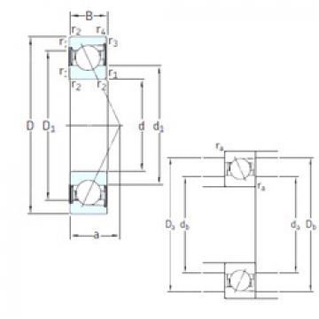 المحامل E 225 /S/NS /S 7CE1 SNFA