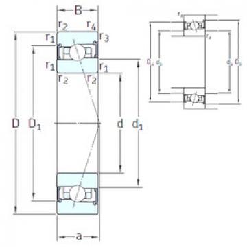 المحامل HB70 /S/NS 7CE1 SNFA