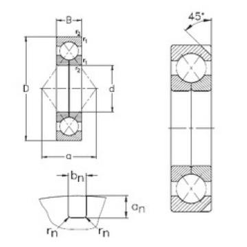 المحامل QJ222-N2-MPA NKE