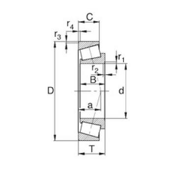 المحامل LM11949/LM11910 KBC