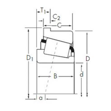 المحامل LM67048/LM67010-BA Timken