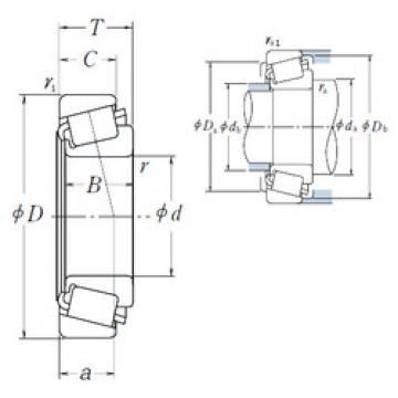 المحامل LM29749/LM29710 NSK