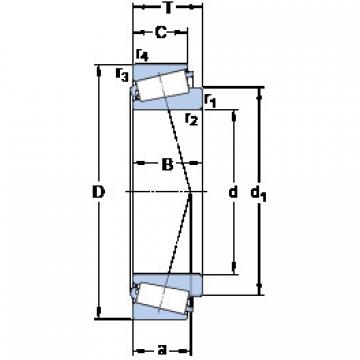 المحامل HM 807046/010/QCL7C SKF