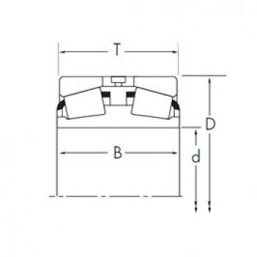 المحامل EE171000D/171436+Y2S-171436 Timken