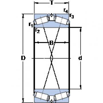 المحامل BT2B 328705/HA1 SKF