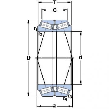 المحامل BT2B 328339/HA4 SKF