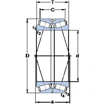 المحامل BT2B 332605 A/HA1 SKF