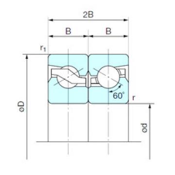 المحامل 60TAB12DB NACHI