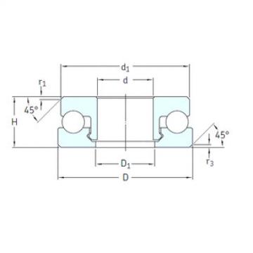 المحامل 51306V/HR22Q2 SKF