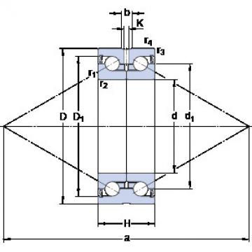 المحامل BEAS 020052-2RS SKF