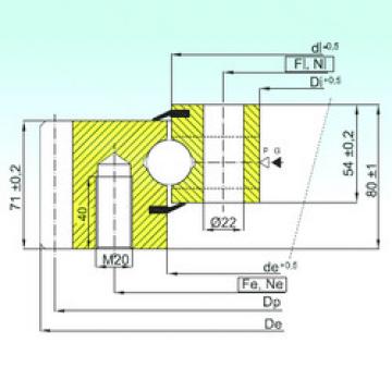 المحامل EB1.25.0455.200-1STPN ISB