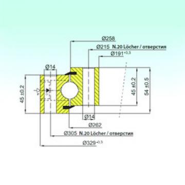 المحامل NB1.20.0260.201-1PPN ISB