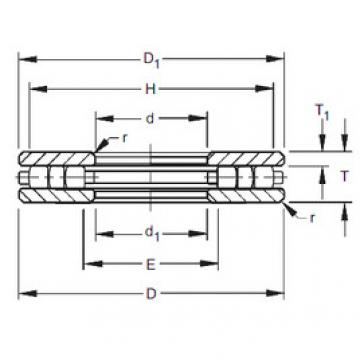 المحامل 100TP143 Timken