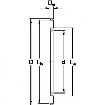 المحامل AXK 2035 SKF