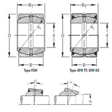 المحامل 280FSH430 Timken