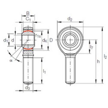 المحامل GAKR 18 PW INA