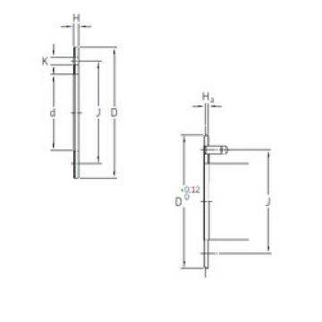 المحامل PCMW 142601.5 M SKF