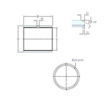 المحامل PCZ 1012 E SKF