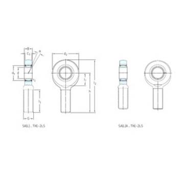 المحامل SAL35TXE-2LS SKF