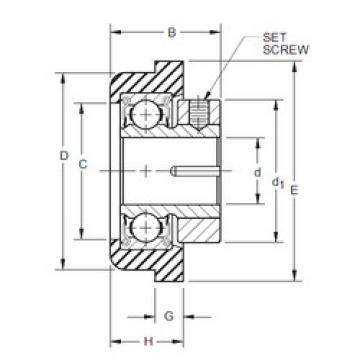 المحامل S1PP73RTF Timken