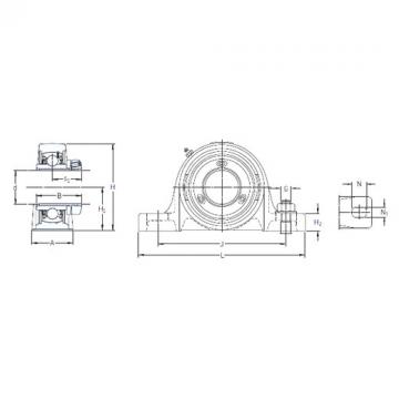 المحامل SY 1.3/16 PF/AH SKF