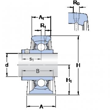 المحامل SYJ 45 TF SKF