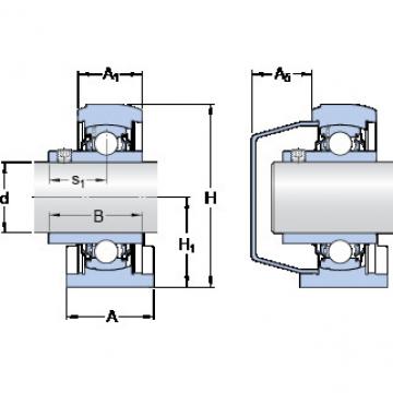 المحامل SYFWK 1.3/8 LTHR SKF