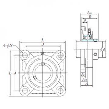 المحامل UCF204 KOYO