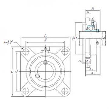 المحامل UCFS314 KOYO