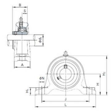 المحامل UCIP320 NACHI