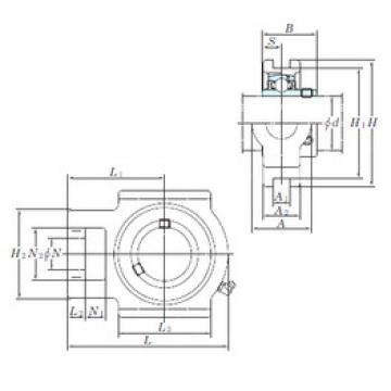 المحامل UCT205-15 KOYO